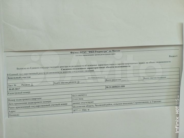 Участок 18,8 сот. (СНТ, ДНП)