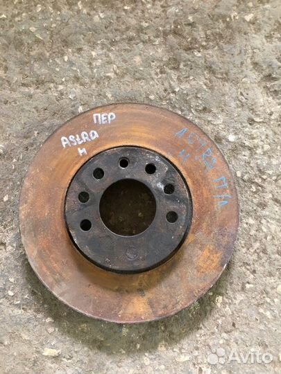 Тормозной диск передний Opel Astra H
