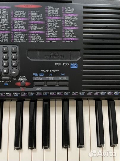 Синтезатор yamaha psr 230