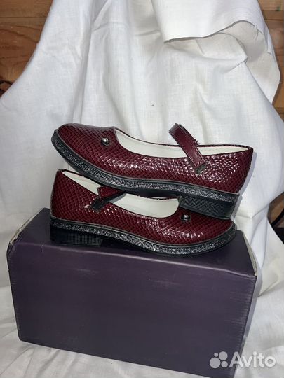 Туфли для девочки 34 размер