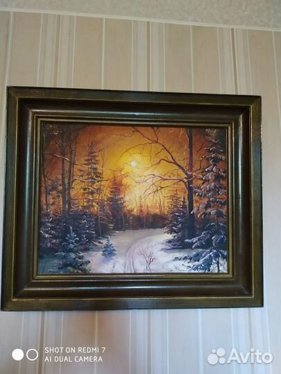 Картина маслом на холсте