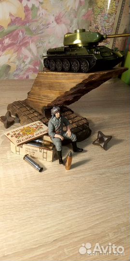 Подарок 23 февраля Танк армия, сувенир мужчине