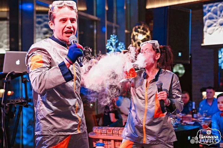 Шоу мыльных пузырей. Крио шоу. Научное шоу