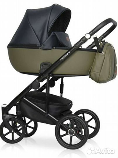 Коляска 2 в 1 эко кожа