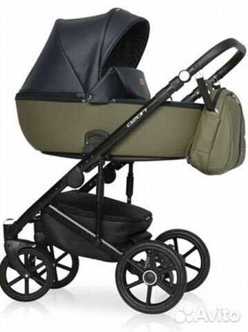 Коляска 2 в 1 эко кожа
