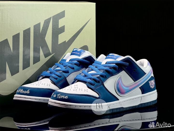 Кроссовки Nike Dunk Low SB Born X Raised One Block