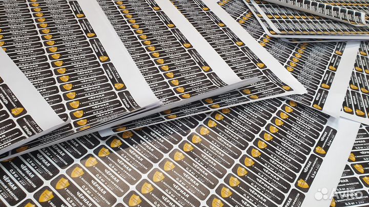 Наклейки, печать, наклейки с контурной резкой