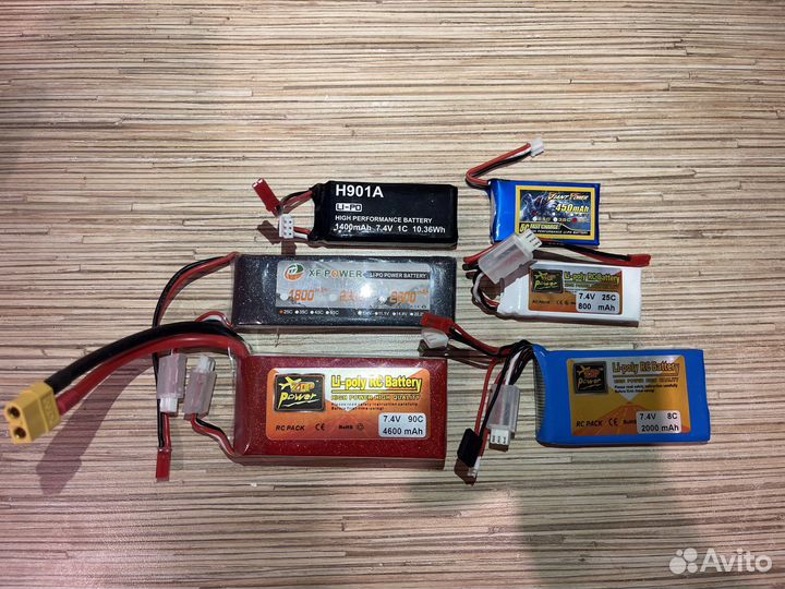 Аккумулятор lipo 4s 3s 2s