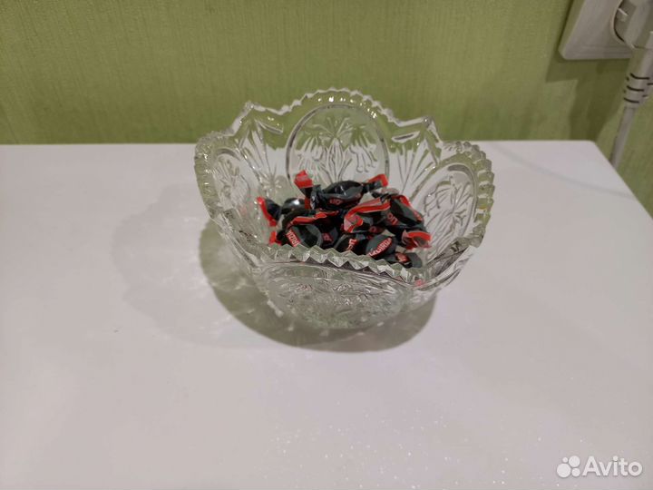 Салатник хрустальный