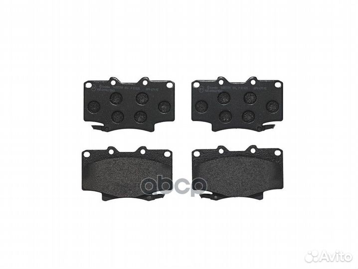 P83025 GDB1154224539 колодки дисковые п Toyo