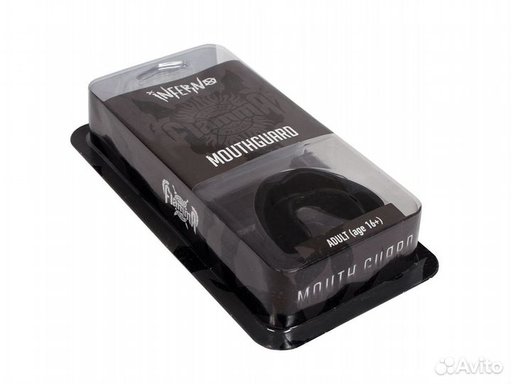 Капа Flamma - Inferno black с футляром