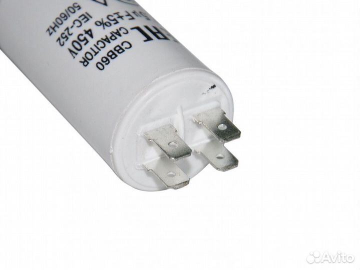 Конденсатор пусковой CBB60 (7uF, 450V)