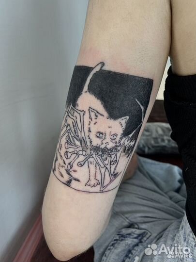 Аниме тату