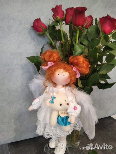 Интерьерная кукла ручной работы