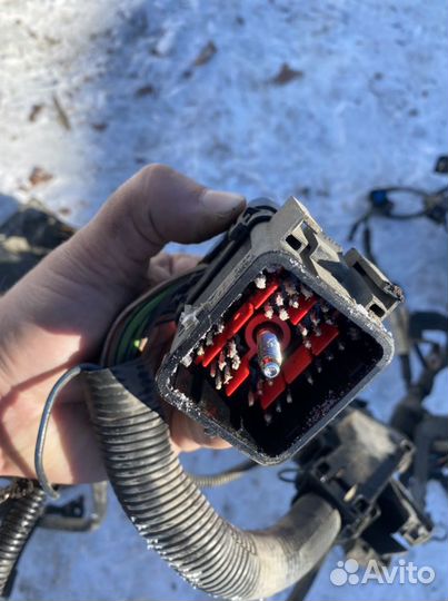 Форд Фьюжен проводка моторного отсека