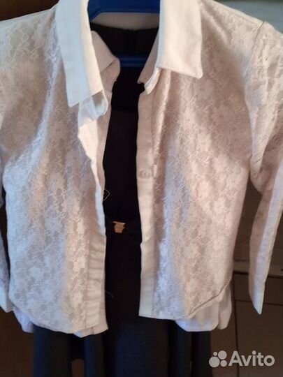 Рубашка школьная