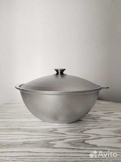 Казан алюминиевый Kukmara 3.5 - 22л с крышкой