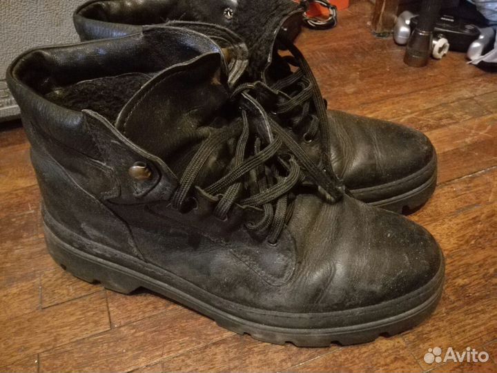 Костюм х/б с ботинками