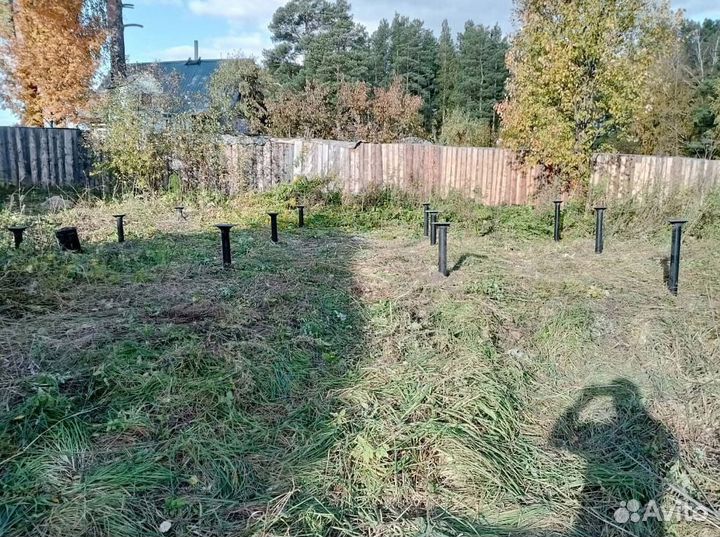 Винтовые сваи под ключ