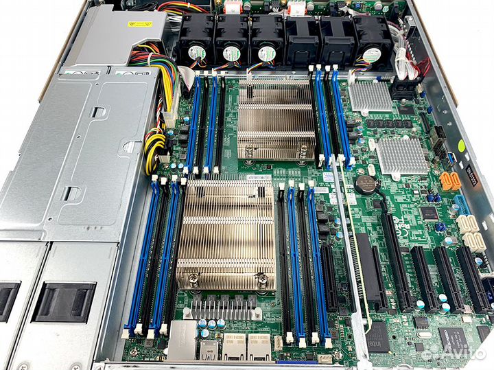 Сервер Supermicro 1028R 2x E5-2696v4 512Gb