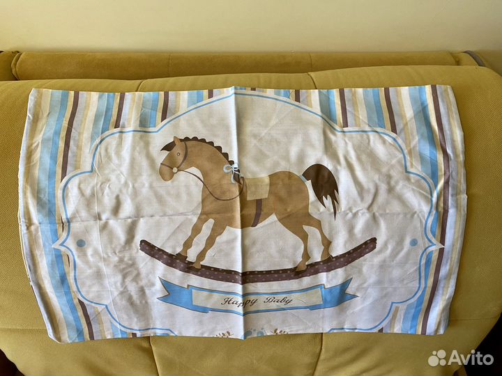 Подушка детская 40х60, 2 наволочки