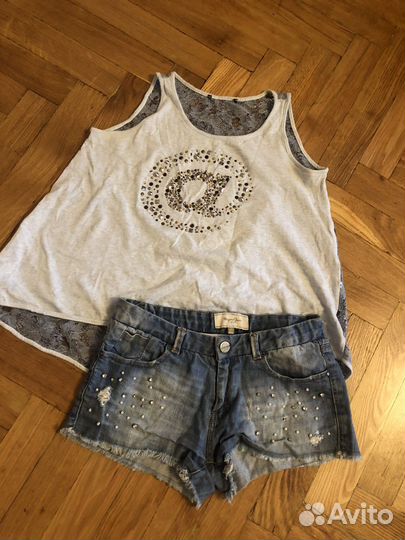 Вещи пакетом для девочки 140-152