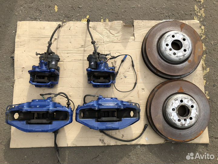 Комплект тормозов bmw g11 g01 g30