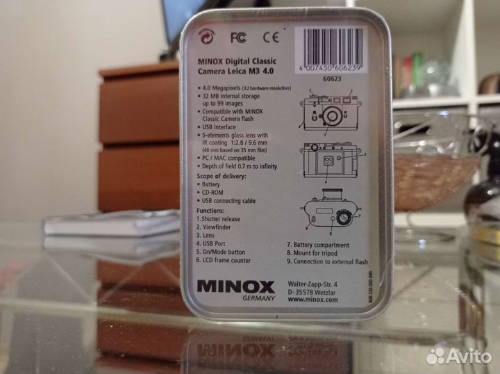 Leica M3 4.0 minox