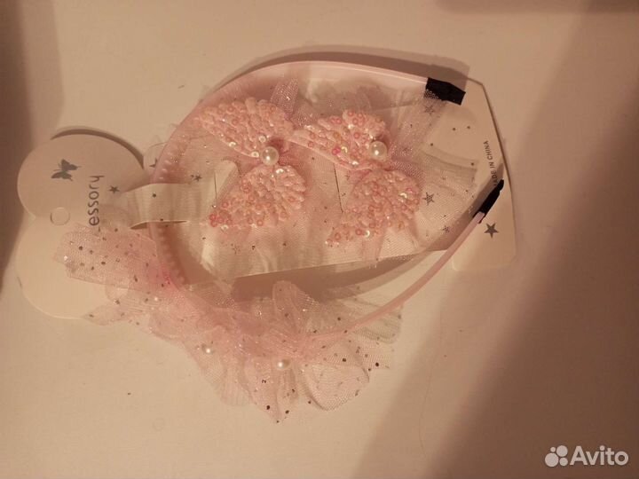 Заколки и обруч для девочек