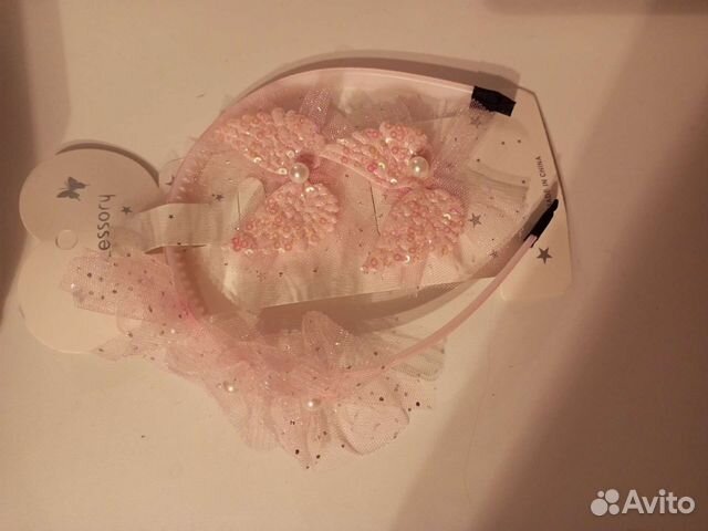 Заколки и обруч для девочек