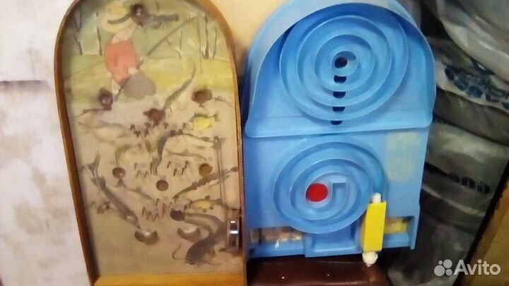 Детский бильярд СССР детские быт. игрушки СССР