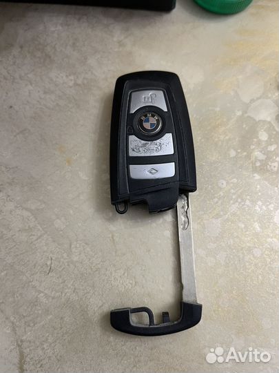 Ключ bmw f10