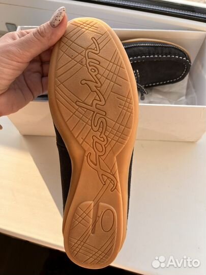 Мокасины женские 39 размер натуральная замша
