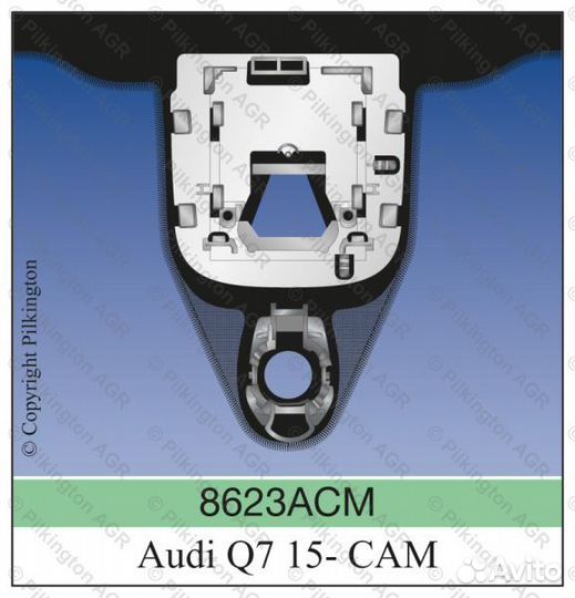 Audi Q7 5D 01/2014-10/2019 акуст.+дд+вин окно кам.движ.по полосе+проекционный дисплей (проекция) +ве