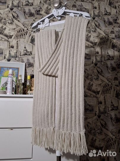 Шарф вязанный ручной работы