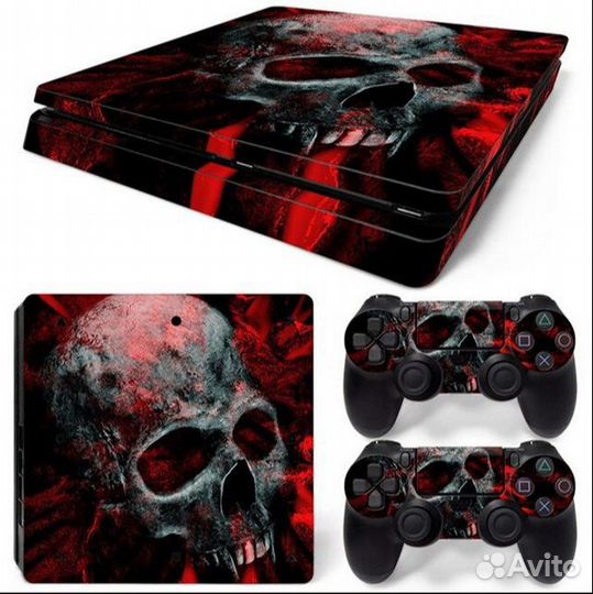 Наклнйки на PS4 Slim