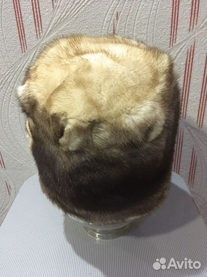 Шапка норковая женская