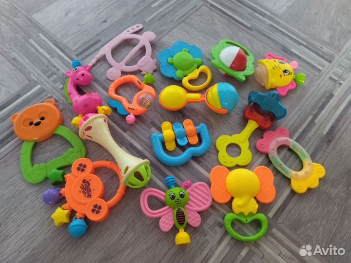 Погремушки прорезыватели