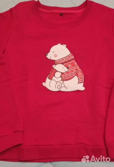 Новогодний фэмили лук папа, мама, ребенок