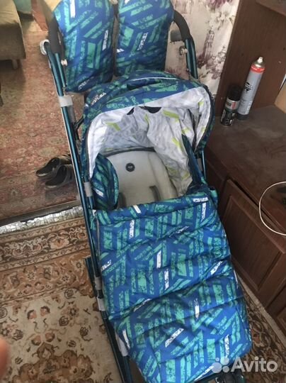 Детские санки коляска nika kids