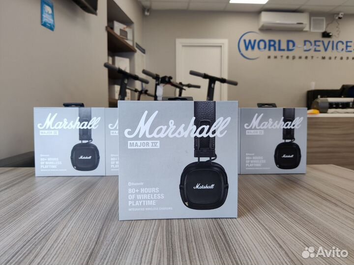 Marshall Major 4 IV Черные