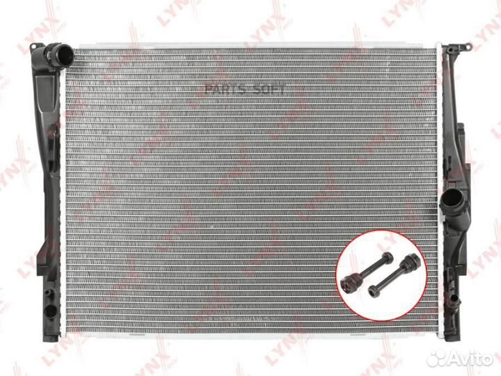 Радиатор BMW 3(E90) 04- 600X454