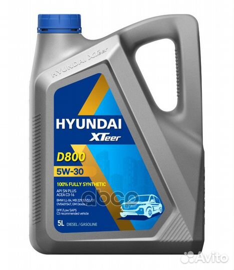 Hyundai XTeer Diesel Ultra 5W30 (5L) масло