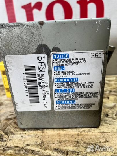 Блок srs airbag подушек безопасности Honda crv rd1