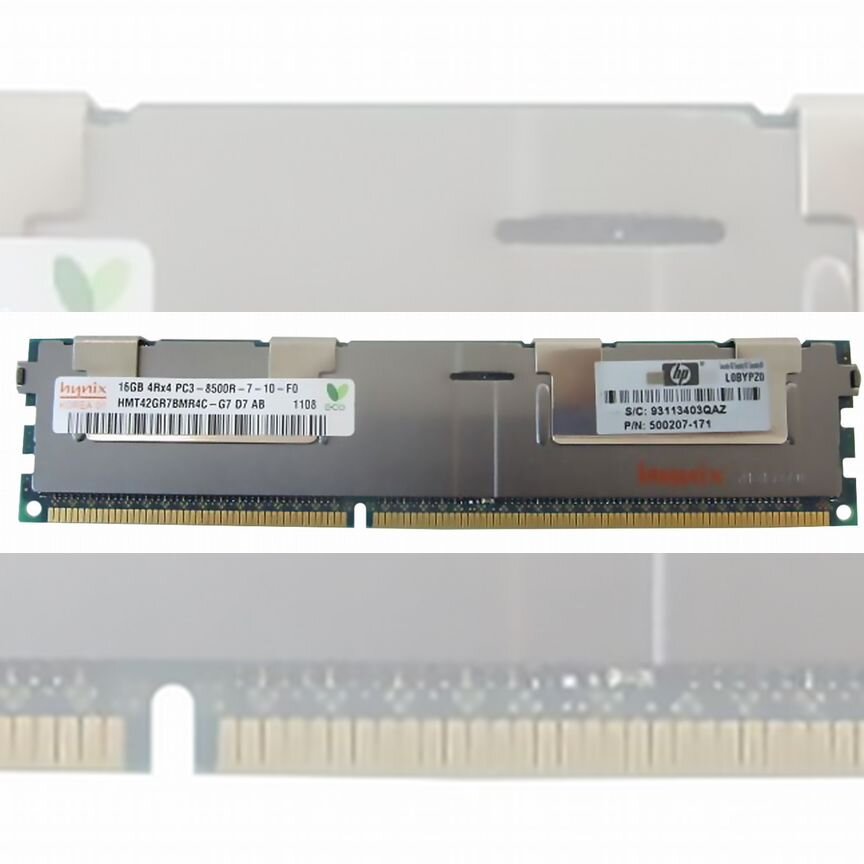 [595098-001] Оперативная Память Hp Ddr3 16gb 595098-001
