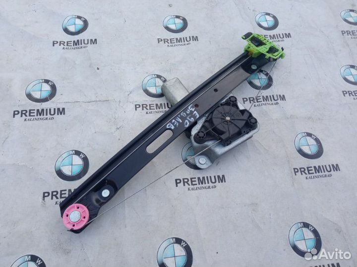 Привод стеклоподъемника задний левый Bmw 3-Series