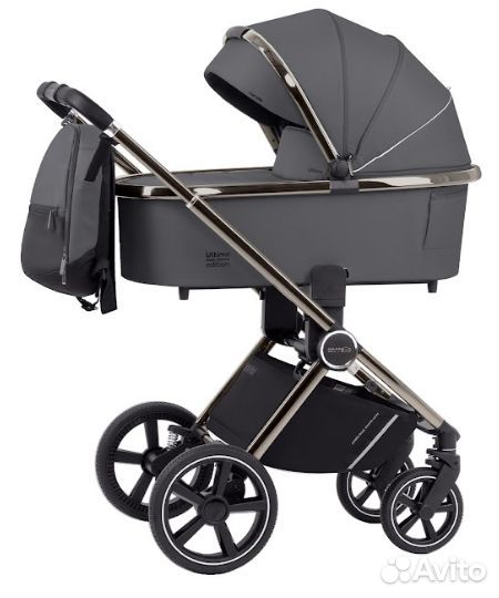 Коляска 2 в 1 Carrello Ultimo CRL-6511, Lead Grey