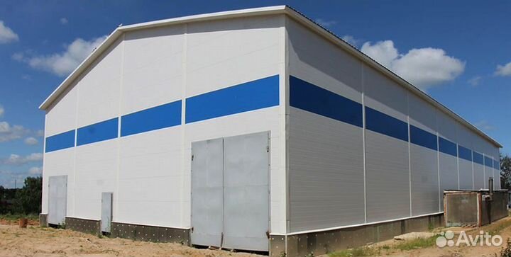 Ангар по проекту под ключ