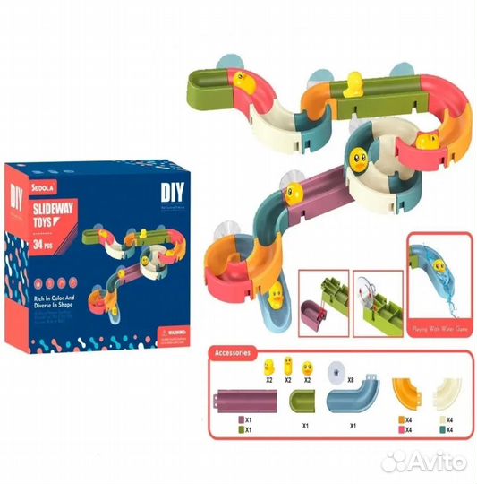 Игрушки для ванной на присосках