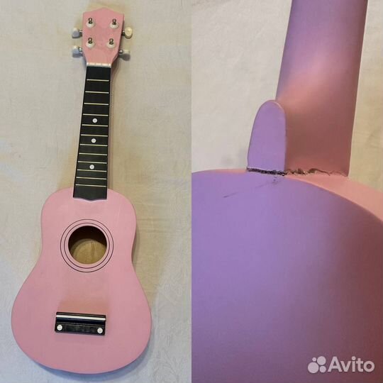 Укулеле декоративная (сломан гриф)